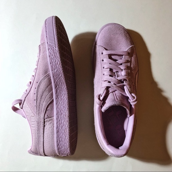 puma suede classic purple